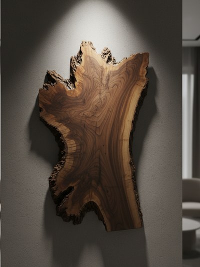 Live edge wall art